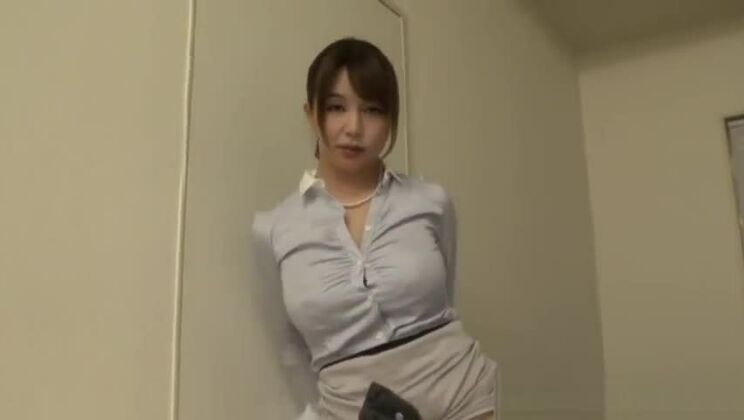 Teasing Japanese whore in a kinky fetish XXX video