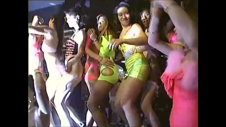 Cute Japanese whore performing in a wild gangbang XXX scene