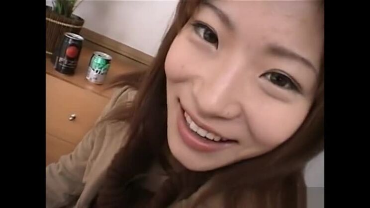 Cute busty Japanese slut got a spermshot on her face