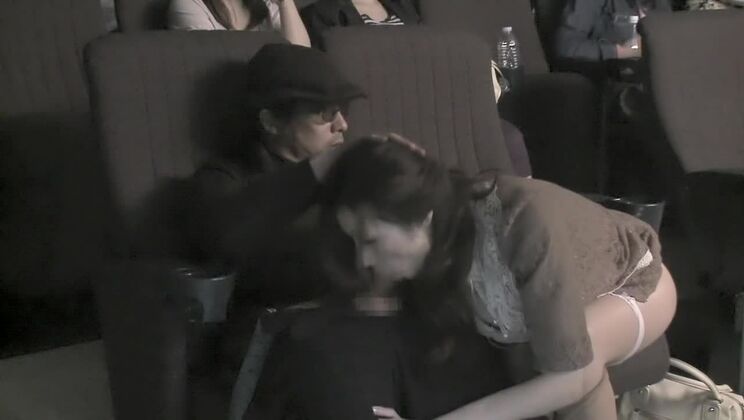 Classy Japanese maried woman making her fetish dreams come true in public place