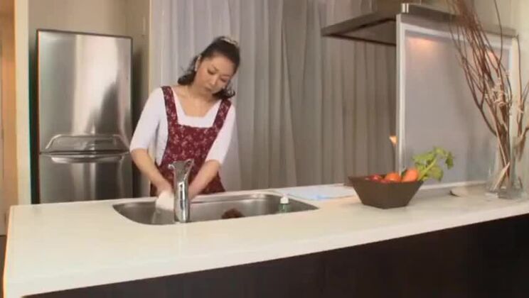 Cute busty Japanese girl