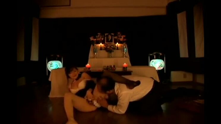 Nice Japanese maried female in kinky porn video