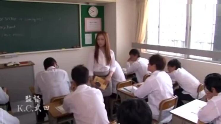 Delightful breasty oriental tart