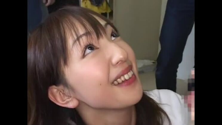 Winsome buxomy asian gal