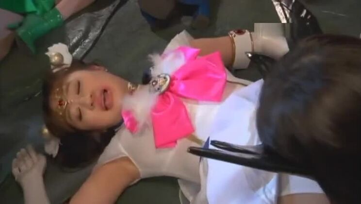 Fetching oriental huzzy is attending in cosplay XXX movie