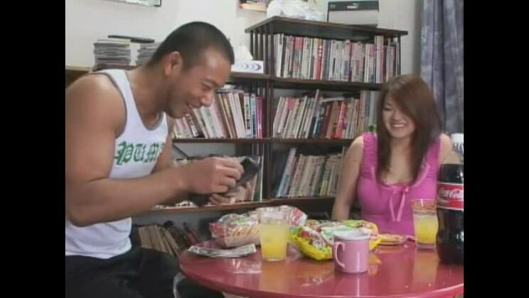 Marvelous breasty Japanese whore in a genuine hard core video