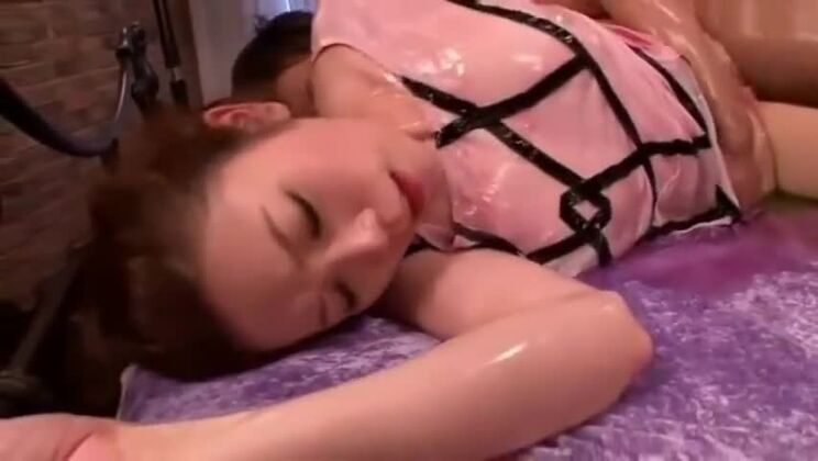 Unbelievable buxomy asian whore