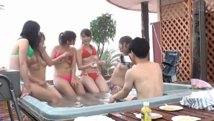 Attractive asian tart