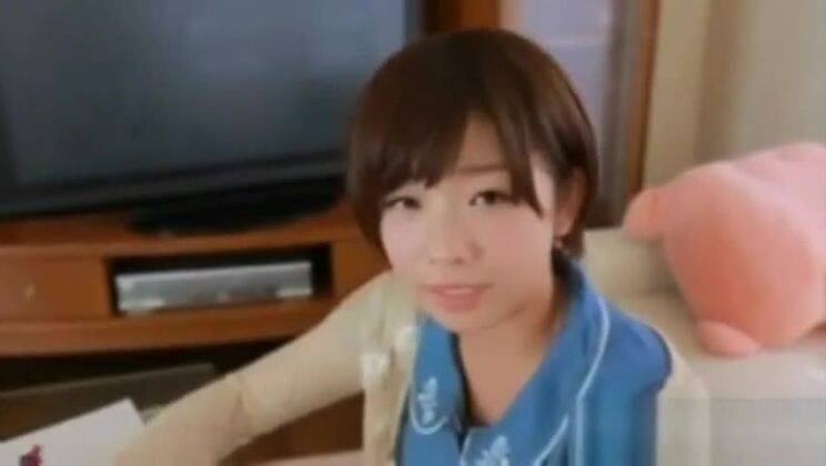 Pleasing oriental hussy in fetish porn video