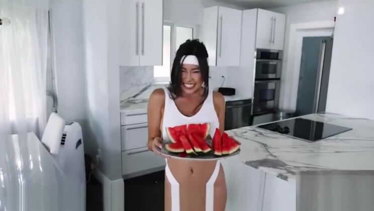 Classy small titted Japanese slut fucked hard