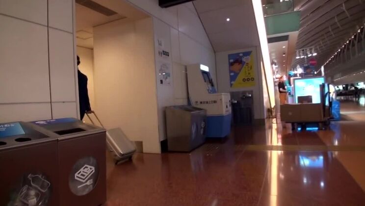 Best Japanese model Nozomi Aso in Fabulous hidden cams, public JAV clip