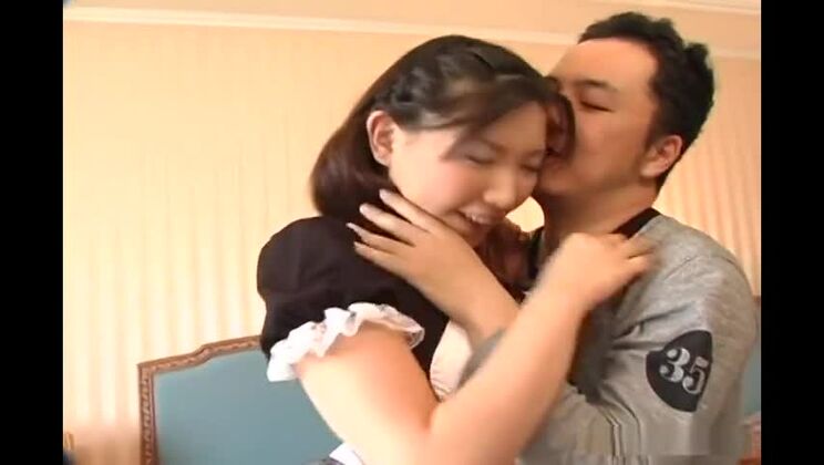 You gives a blowjob and tits job