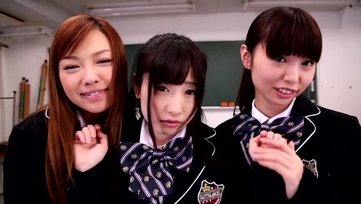 Incredible Japanese chick Ayumu Sena in Fabulous JAV censored Small Tits, Threesomes movie