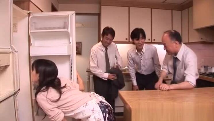 Exclusive gangbang for hot Asian