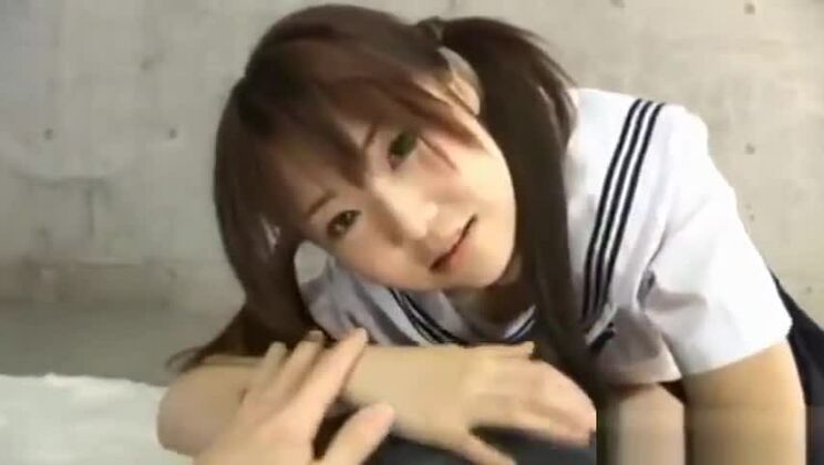 Asian babe is getting initiated into part2