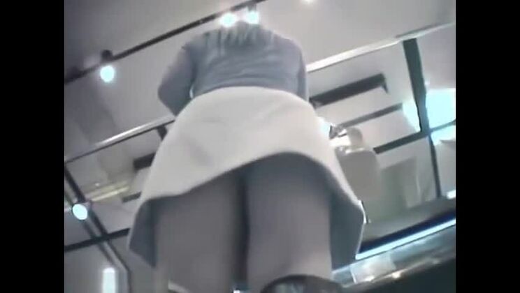 Sales Clerks Upskirt Panties