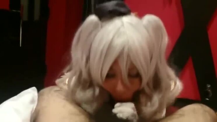 japanese Crossdresser Kashima blow job