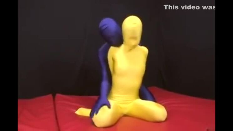 yellow zentai