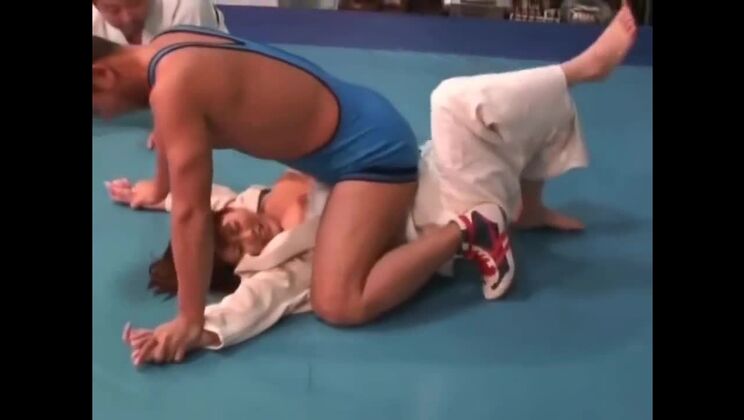 Judo girl VS Wrestling boy maledom