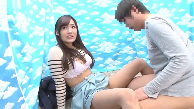 Sweet Japanese babe gets banged by a virgin for money