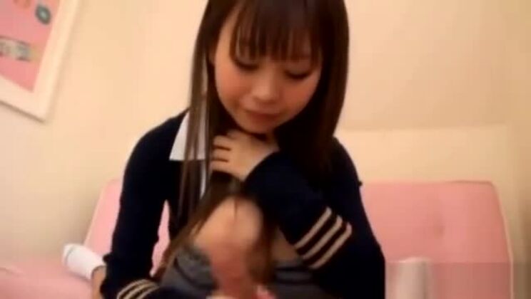 Sweet japanese schoolgirl teen