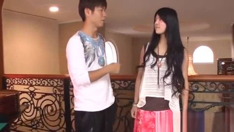 Tantalizing sex with hot Asian babe