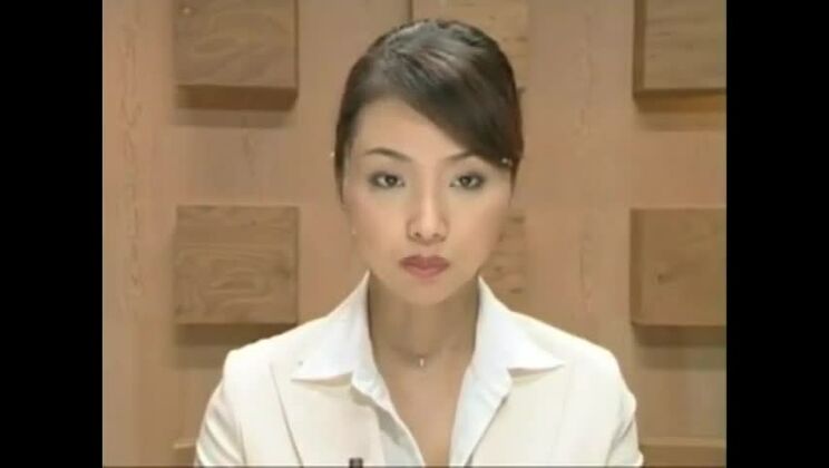 TVアtウンサー　ぶっかけ bukkake