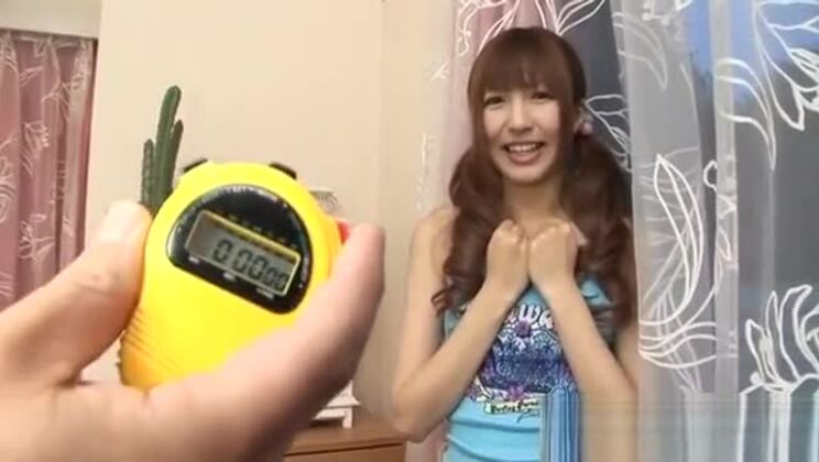 Tenacious Japanese cock sucking