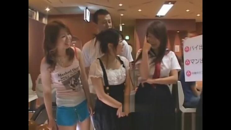 Sexy Japanese girls losing clothes