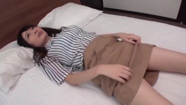 Japanese model in Try to watch for JAV clip watch show