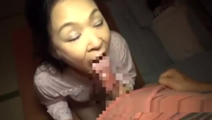 Mature Woman Sucking Young Guy Fucked While Her Husband Sleeping Next To Th