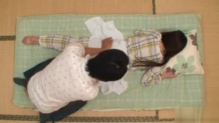 Cute Japanese milf gets a sensual