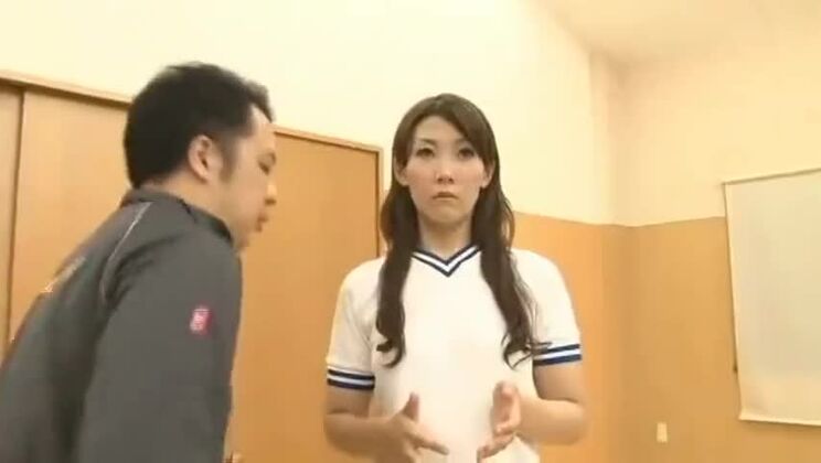 Horny Gym Teacher Stops Time